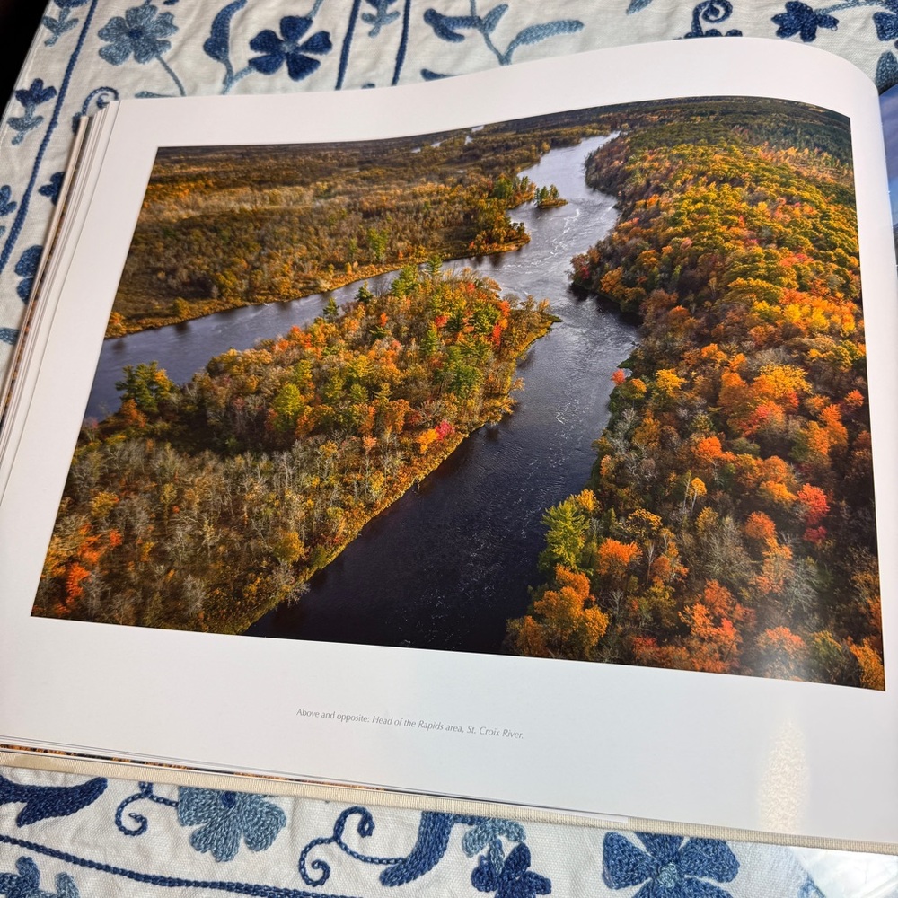 MN Picture Book ST. CROIX & NAMEKAGON RIVERS 2018 Limited Signed Craig Blacklock - Picture 6 of 12